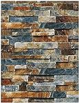 LiKiLiKi Stone Brick Wallpaper Peel