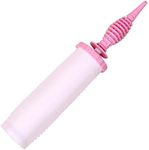 ouyili Balloon Pump Handheld Two-Way Dual Action - Hand Blower Air Pumper for Balloons - Ballon Inflator Pumping - Manual Baloon Inflators Machine (Pink 1 Piece)