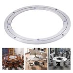 Swivel Turntable Lazy Susan, Heavy Duty Aluminium Alloy Rotating Bearing Turntable Round Dining Table Smooth Swivel Plate for Kaleidoscopes Tabletop Serving Trade Show Displays(10 inch)