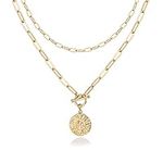 PAVOI 14K Gold Plated Layering Neck