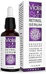 PREMIUM Retinol Serum For Face/Neck/Eyes with Hyaluronic Acid. 8X More Effective, Anti Ageing Retinol Serum for Acne Treatment, Wrinkles, Fine Lines & Sensitive Skin, Hydrate & Brighten your look!