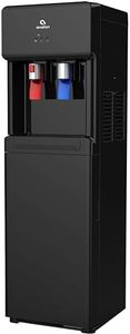 Avalon Bottom Loading Water Cooler Dispenser, Hot/Cold, Child Safety Lock, UL/Energy Star Approved- Black