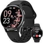 Smart Watches for Women Men [400+Watch Faces/Calls/Female Health] Android Phones iPhone Compatible, 1.27" Fitness Watches for Women Fitness Tracker, Activity Trackers and Smart Watches, 70+Sport Modes