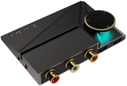 Khadas DAC amp Tone 2 Pro | Desktop Digital Analog Converter -Headphone Amplifier with USB-C/USB-C(I2S) Inputs/Outputs: 3.5mm Unbalanced / 4.4mm Balanced/RCA - MQA DECODER (Black)