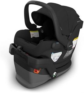 UPPAbaby Mesa V3 Infant Car Seat - Easy Installation + SmartSecure Technology - Attaches to Stroller | Base + Infant Insert Included - Jake (Charcoal)