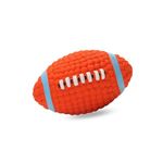 Foodie Puppies Interactive Non-Toxic Soft Latex Squeaky Chew Toy for Puppies and Small Dogs (Teeth Rugby - Small) | Chewing, Floating, Training, and Bouncing | Reduce Separation Anxiety