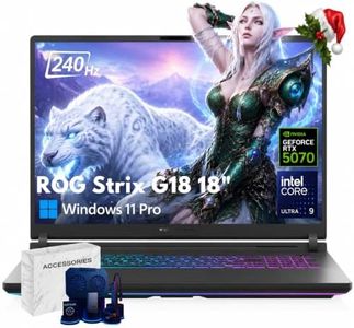 ASUS ROG Strix G18 Gaming Laptop, 18" 2.5K 240Hz/3ms, NVIDIA RTX 5070