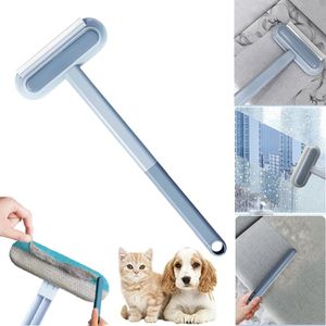 Multifunctional Pet Hair Remover, 4-in-1 Multifunctional Hair Removal Brush,Pet Dog Cat Hair Cleaner Brush,Reusable Dog Hair Remover for Car,Cat Hair Remover,Carpet Rake for Pet Hair Removal -1pcs