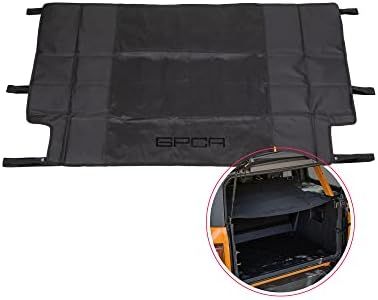 Cargo Cover for Ford Bronco 2021-2024 Base, Big Bend, Black Diamond, Outer Banks, Badlands, Wildtrak, Everglades, Raptor Models, 4 Door, Trunk Cover by GPCA, Heavy-Duty Bronco Accessories