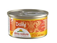 almo nature Daily Mousse with Chicken -Grain Free-(Pack of 24 x 85g Tins)