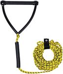 Jranter Ski Ropes for Water Skiing Adjustable Wakeboard Rope 75ft with 12 in Handle for Water Skiing, Wakeboard, Kneeboard