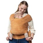 Boba Wrap Baby Carrier - Original Stretchy Infant Sling, Perfect for Newborn Babies and Children up to 35 lbs (Serenity Cork)