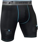 CHAMPRO Men's Crease Hockey Compres