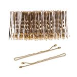 80 pcs Blonde Hair Bobby Pins for Thick Hairs, 5cm Long Hair Pins for Women, Pins for Thick & Strong Hair, Kirby Grips, Curby Grips