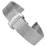 watchdives 20mm Mesh Watch Band, St