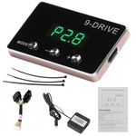 YIBEICO Throttle Response Controller, 9 Drive 9-Mode Smart Electronic Racing Pedal Accelerator (806)