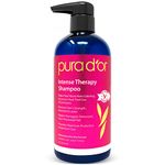 PURA D'OR Intense Therapy Shampoo, 16 Fluid Ounce