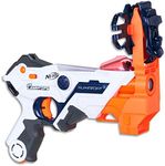 NERF - Laser Ops - Electronic AlphaPoint Blaster - The Ultimate Laser Game - Blaster, Armband, Solo Attachment - Kids Toys and Outdoor games - Ages 8+