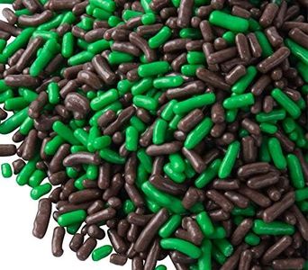 Oasis Supply, Ice Cream, Froyo, Cupcake, Bakery and Dessert Toppings (Chocolate Mint Sprinkles)