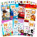 Disney Tattoos Party Favors Mega Assortment ~ Bundle Includes 6 Disney Favorites Temporary Tattoo Packs Featuring Toy Story, Frozen, Cars, Lion King and More (Over 150 Tattoos!)