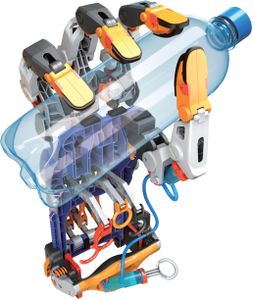 CONSTRUCT & CREATE Hydraulic Cyborg Hand Kit – STEM Robotics Toy