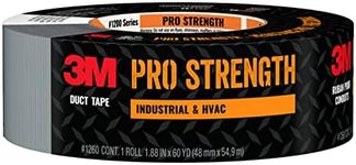 3M Pro Strength Duct Tape, 1.88"x60 yd, Grey, 1 Roll, (1260-C)