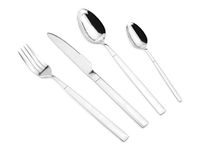 Athena 24 Piece Cutlery Set - Flatware Set with Spoons, Stainless Steel Cutlery Set - Silverware Knife and Fork Sets - by Jean Patrique