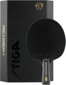 STIGA Pro Carbon Table Tennis Bat – Professional Ping Pong Paddle