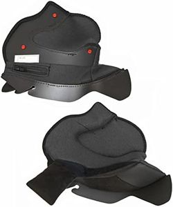 HJC i90 Helmet Cheek Pads Black 3XL (20mm)