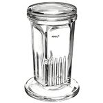 ABGIL GLASS COPLIN STAINING JAR. 5 TO 10 SLIDE. ONE UNIT