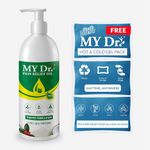 MY Dr. Pain Relief Oil 1 Litre With Free HOT & COLD Gel Pack - Relieves Chronic Pains, Arthritis & Body Pains - Aromatic, Non-Sticky & Stain-Free