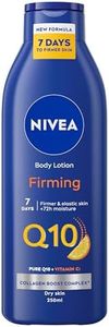 NIVEA Q10 Firming Rich Body Lotion + Vitamin C (250ml), with Collagen Booster Complex, 72H NIVEA Moisturiser