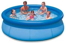 8'10'12'ft Prompt Set Round Inflatable Family Swimming Paddling Pool Garden Outdoor (8ft pool)