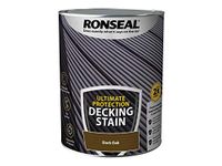 RONSEAL ULTIMATE DECKING STAIN DARK OAK 5L, PAINT