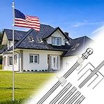 Ground Flag Poles for Outside House