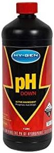 Hy-Gen pH Down - 1L Liquid Pool Chemical