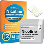 Nicotine Patches to Help Quit Smoking, Stop Smoking - Delivered Over 24 Hours Nicotine Transdermal System to Stop Smoking Aids That Work (Stop Smoking 14mg [Step 2])