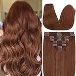 S-noilite Clip in Human Hair Extens