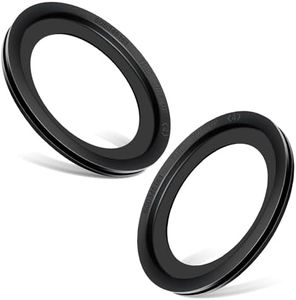 2PCS 385311658 RV Toilet Seal Replacement by Beaquicy, Flush Ball Seal Kit - Replacement for Dometic 300/310/320 Toilet Seal Gasket Kit Camper Trailer Toilets, Solve The Leakage Problem