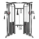 FINEKART Functional Trainer for Home Gym Commercial 100 Kgs Ms Weight Stacks Each Side Adjustable Pulley for Cable Flies, Low Row, Biceps, Triceps, Squat, Crossover, Chin Up Pullup Workout