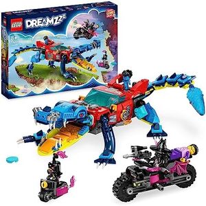 LEGO® DREAMZzz™ Crocodile Car 71458 Building Toy Set; A Vehicle That Can Be Built 2 Ways by Kids Aged 8+