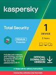 Kaspersky | Total Security (Plus) | 1 Device | 3 Years | Email Delivery in 1 Hour