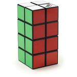 Rubik’s Tower, 2x2x4 Complex Color-Matching Puzzle Travel Problem-Solving Cube Challenging Brain Teaser Fidget Toy, for Adults & Kids Ages 8 and up