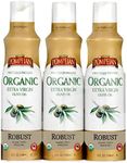 Pompeian USDA Organic Extra Virgin Olive Oil Non-Stick Cooking Spray, Full-Bodied, Perfect for Salads & Pasta, Naturally Gluten Free, Non-Allergenic, Non-GMO, No Propellant, 5 FL. OZ., 3-Pack