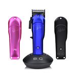 StyleCraft Absolute Alpha Professional Modular Cordless Hair Clipper (Matte Blue,Matte Pink,Matte Black), Men