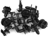 uxcell 15pcs Plastic Rivet Bumper Fastener Clips Push-Type Retainer for F-150 for Fusion W705957-S300