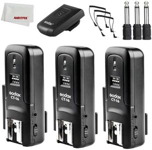 Godox CT 16 CT-16 Trigger 16 Channels Wireless Radio Flash Transmitter+3pcs Receiver Set for Canon Nikon Pentax Olympus Speedlite/Studio Flash