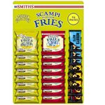 All Mix 24 Pack Mega Pub Card Includes 8 Pk Scampi Fries, 8 Pk Bacon Fries and 8 Pack Nobby's Nuts (3 Pk Salted Nuts, 3 Pk Dry Roasted Nuts and 2 Pk of Sweet Chilli Coated Nuts) Sold By VR Angel