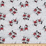 Disney Mickey Minnie Starlight Multi Fabric by The Yard