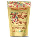 Foothills Naturals Organic Hawthorn Berries Whole - 1 Pound (454 g)